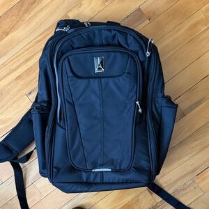NWOT Travelpro Black Travel and Laptop Backpack